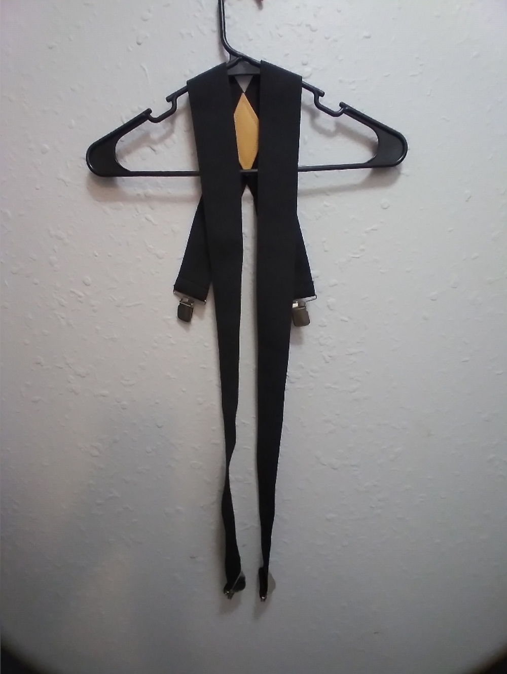 Mens Black Suspenders